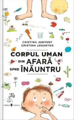 Coperta cărții Corpul uman din afară spre înăuntru