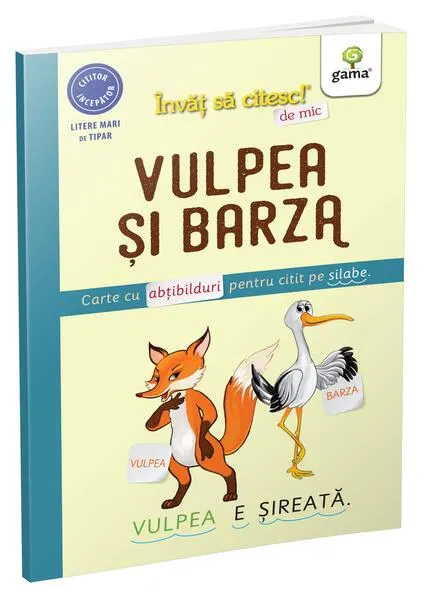 Coperta cărții Vulpea și barza