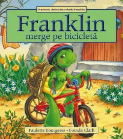 Coperta cărții Franklin merge pe bicicletă
