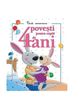 Coperta cărții 4 povesti pentru copiii de 4 ani