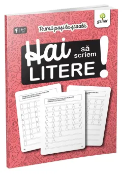 Coperta cărții Hai să scriem litere!