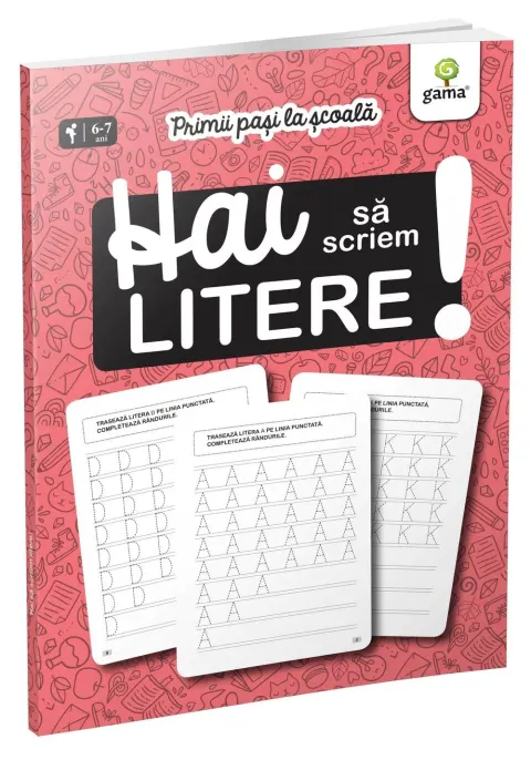 Coperta cărții Hai să scriem litere!