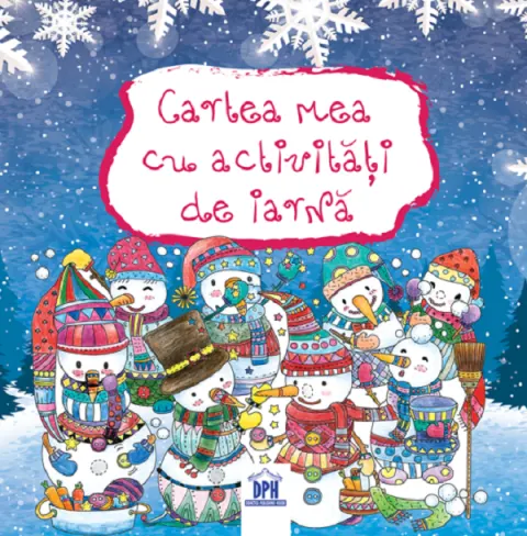 Coperta cărții Cartea mea cu activități de iarnă