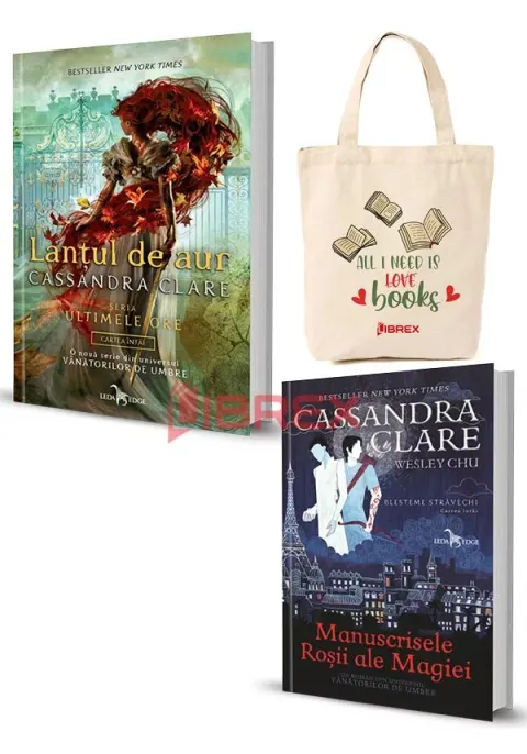Coperta cărții Pachet Bestseller Fantasy. Set 2 carti + Sacosa eco