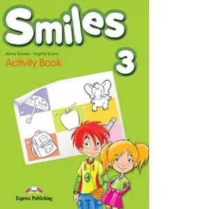 Coperta cărții Curs de limba engleza Smiles 3. Caietul elevului