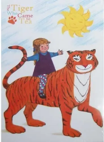 Coperta cărții The Tiger Who Came to Tea