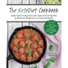 Coperta cărții The KetoDiet Cookbook, Martina Slajerova