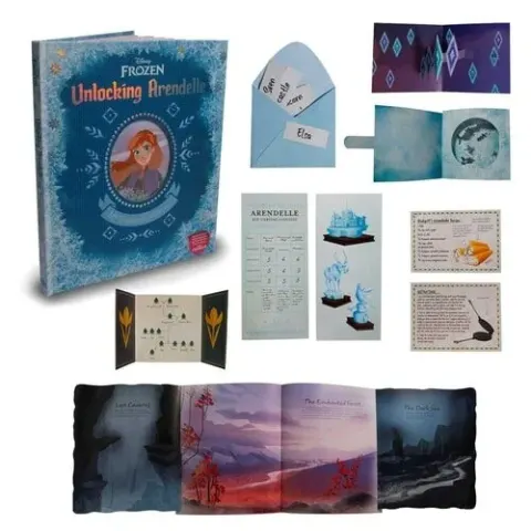 Coperta cărții Disney Frozen\:Unlocking Arendelle