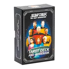 Coperta cărții Star Trek-The Next Generation Tarot Deck and Guidebook, Insight Editions