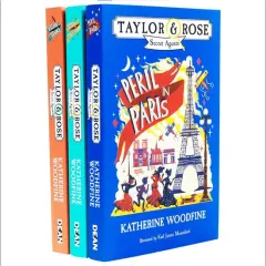 Coperta cărții Taylor & Rose Secret Agents Series 3 Books Collection Set