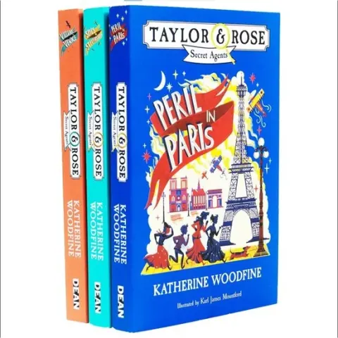 Coperta cărții Taylor & Rose Secret Agents Series 3 Books Collection Set