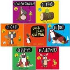 Coperta cărții Kes Gray Oi Frog And Friends Collection 7 Books Set (oi Duck-billed Platypus, Oi Frog, Oi Cat, Quick Quack Quentin, Oi Dog, Oi Puppies And More)