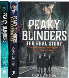 Coperta cărții Peaky Blinders 3 Books Collection Set, Carl Chinn