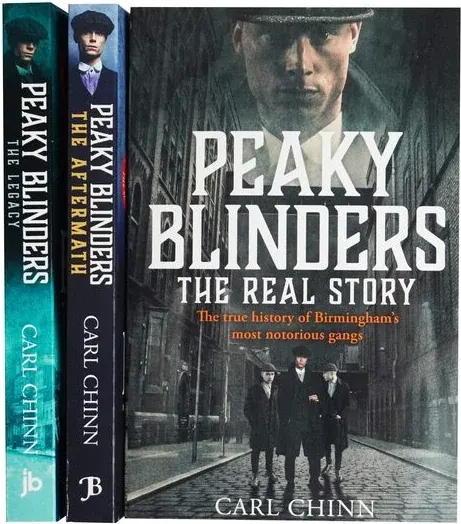 Coperta cărții Peaky Blinders 3 Books Collection Set, Carl Chinn