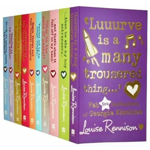Coperta cărții Louise Rennison Collection 10 Books Set Pack, Louise Rennison