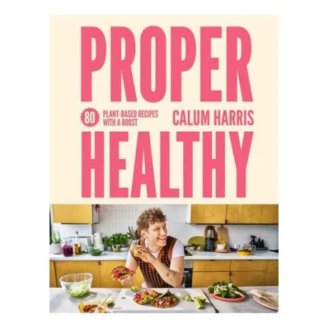 Coperta cărții Proper Healthy 80 Plant-based Recipes with a Boost