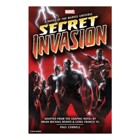 Coperta cărții Marvel's Secret Invasion Prose Novel