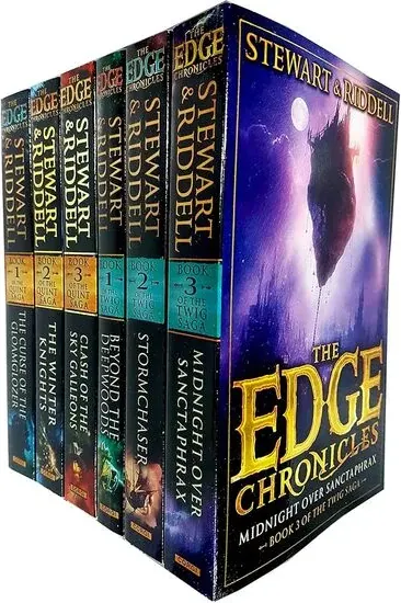Coperta cărții Edge Chronicles Level 1 to 6 Books Collection 6 Books Set