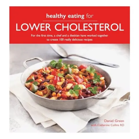 Coperta cărții Healthy Eating for Lower Cholesterol, Daniel Green, Catherine Collins