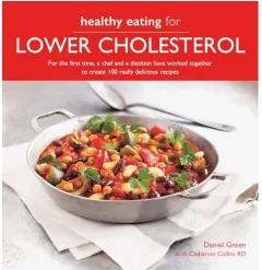 Coperta cărții Healthy Eating for Lower Cholesterol, Daniel Green, Catherine Collins