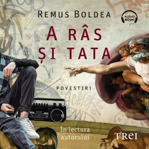 Coperta cărții A râs și tata (audiobook)