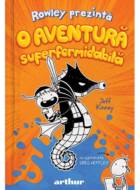 Coperta cărții Rowley prezintă. O aventură superformidabilă