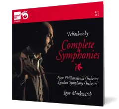 Coperta cărții Tchaikovsky - Complete Symphonies (4 CD SET)