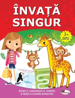 Coperta cărții Invata singur. Carte de activitati +3 ani