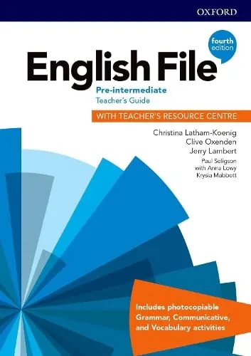 Coperta cărții English File 4E Pre-Intermediate Teacher's Guide with Teacher's Resource Centre