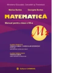 Coperta cărții Matematica M2. Manual pentru clasa a XII-a