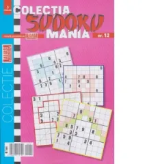 Coperta cărții Colectia Sudoku Mania Nr. 12