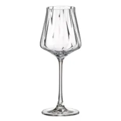 Coperta cărții Set 6 Pahare Vin Alb de la Bohemia Cettia Optic 370 ml