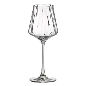 Coperta cărții Set 6 Pahare Vin Alb de la Bohemia Cettia Optic 370 ml