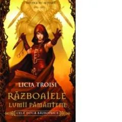 Coperta cărții Cele doua razboinice -seria Razboaiele Lumii Pamantene