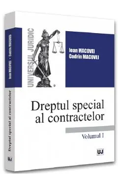 Coperta cărții Dreptul special al contractelor Vol.1 - Ioan Macovei, Codrin Macovei