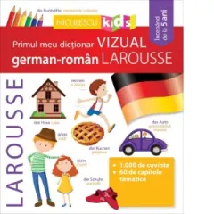 Coperta cărții Primul meu dictionar vizual german-roman Larousse