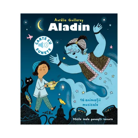 Coperta cărții Aladin - carte cu sunete