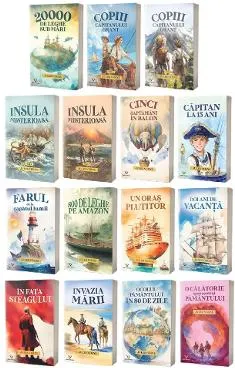 Coperta cărții Pachet 15 volume: Jules Verne
