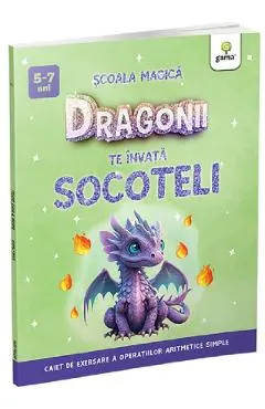 Coperta cărții Dragonii te invata socoteli