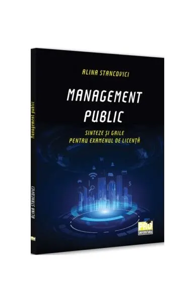 Coperta cărții Management public. Sinteze si grile pentru examenul de licenta
