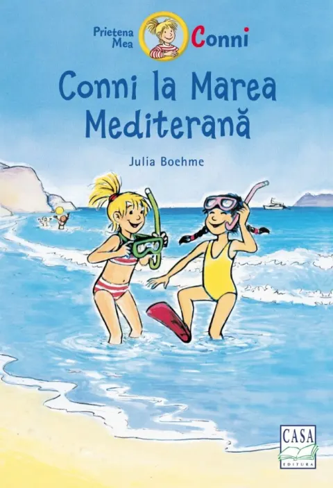 Coperta cărții Conni la Marea Mediterană