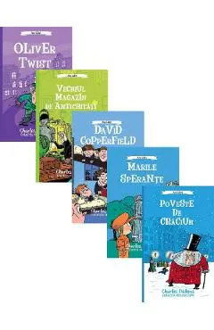 Coperta cărții Pachet 5 carti: Charles Dickens