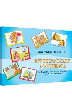 Coperta cărții Kit de evaluare logopedica - Laura Hardalau, Loredana Bejan