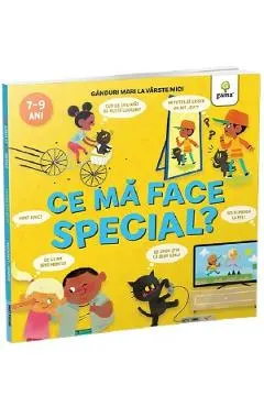 Coperta cărții Ce ma face special? Ganduri mari la varste mici - Nancy Dickmann