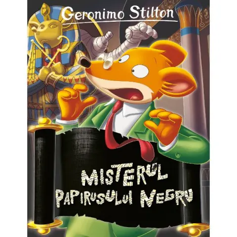Coperta cărții Misterul papirusului negru