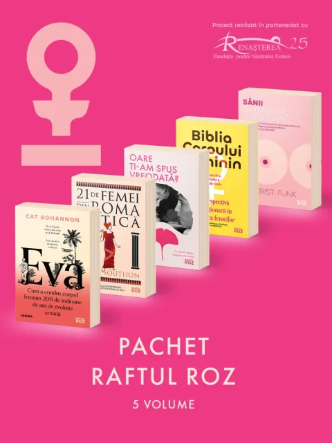 Coperta cărții Pachet Raftul Roz 5 vol.