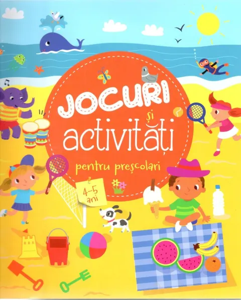 Coperta cărții Jocuri și activități pentru preșcolari (4-5 ani)