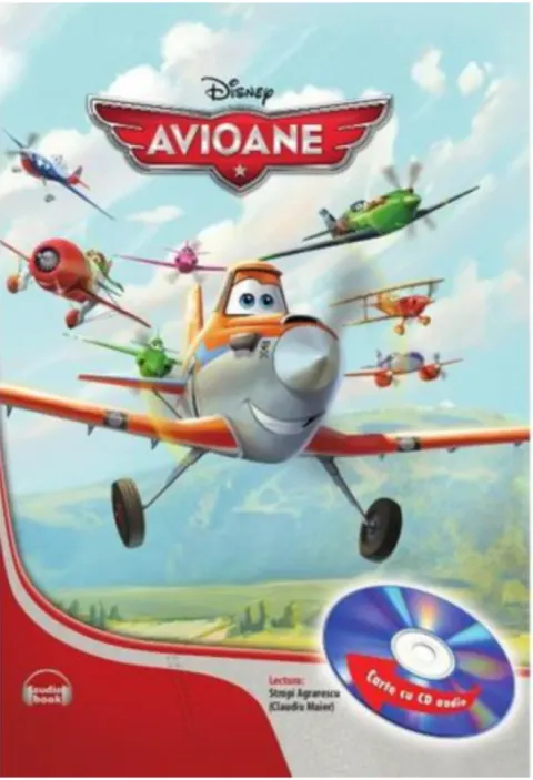 Coperta cărții Disney. Avioane (Carte+CD) Ediție prescurtată
