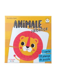 Coperta cărții Primul meu puzzle. Animale sălbatice
