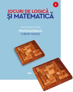 Coperta cărții Imaginand forme pentagonale. Cuburi magice. Numarul 8